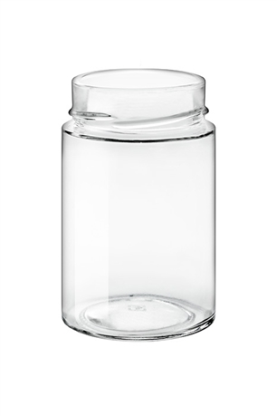 Vaso vetro 212 ml diam. 60 mm da capsula con bordo alto (24 pz.) - Tom Press