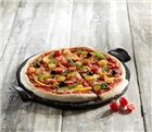 Pizza Stone liscio 37 cm antracite Fusain Emile Henry