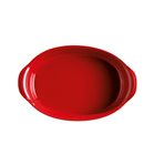 Pirofila da forno ovale Ultime 35 cm ceramica rossa Grand Cru Emile Henry