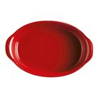 Pirofila da forno ovale Ultime 41 cm ceramica rossa Grand Cru Emile Henry