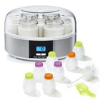 Yogurtiera elettrica programmabile 7 vasetti + kit yogurt da bere