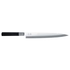 Yanagiba 24 cm couteau à sashimis japonais forgé Kai Wasabi Black fabriqué au Japon