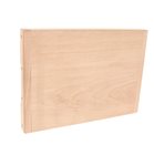 Tagliere alto in legno liscio 40x28x3,8 cm prodotto in Francia
