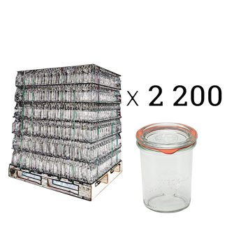 Bancale 2200 vasi Weck da 160 ml