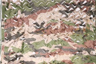 Filet de camouflage ou d´ombrage imprimé camouflage 5 x 5 m