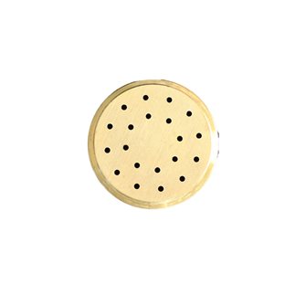 Trafila in bronzo 5 cm spaghetti quadrati da 2 mm macchina per pasta pro 300 W